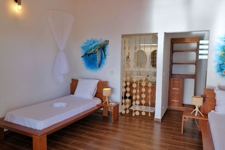 chambre twin - Belamandy Lodge