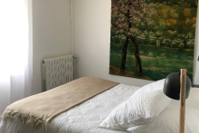 Chambre Mont Ventoux et sa décoration tout en douceur - Le Mas Mellou