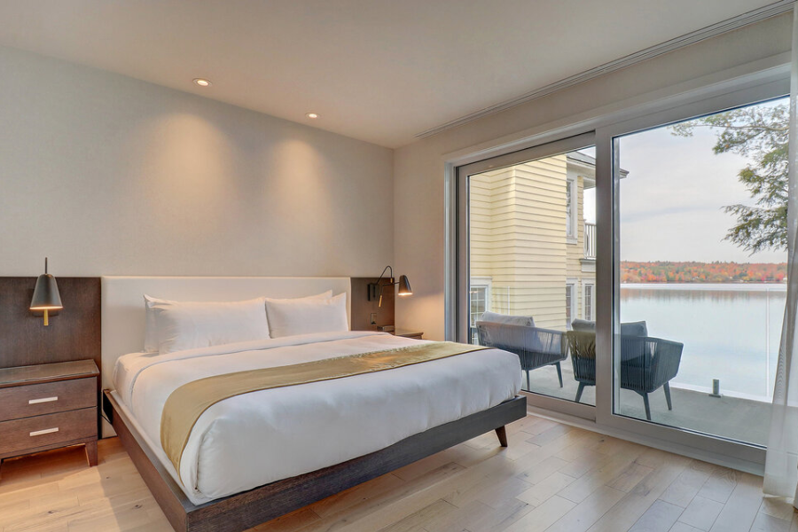 Chambre principale - RIPPLECOVE HÔTEL & SPA