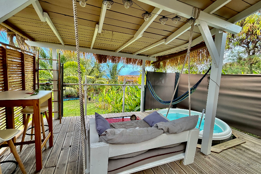 Terrasse - dom nature lodge