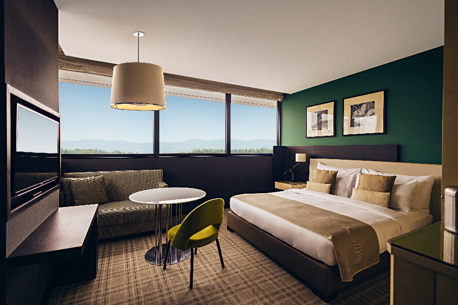 Chambre Premium - Crowne Plaza Geneva