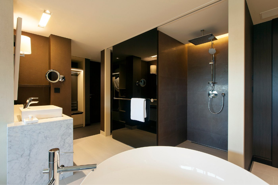 Suite Junior Accès Club Lounge - Salle de bain - Crowne Plaza Geneva