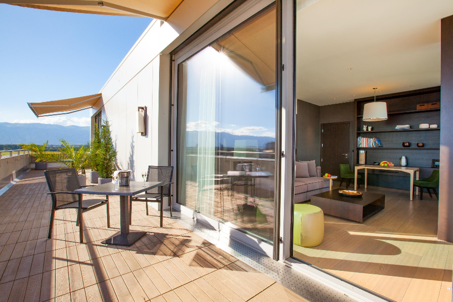 Suite One Bedroom Montagne - Crowne Plaza Geneva