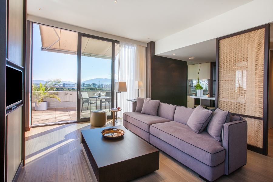 Suite One Bedroom Montagne - Crowne Plaza Geneva