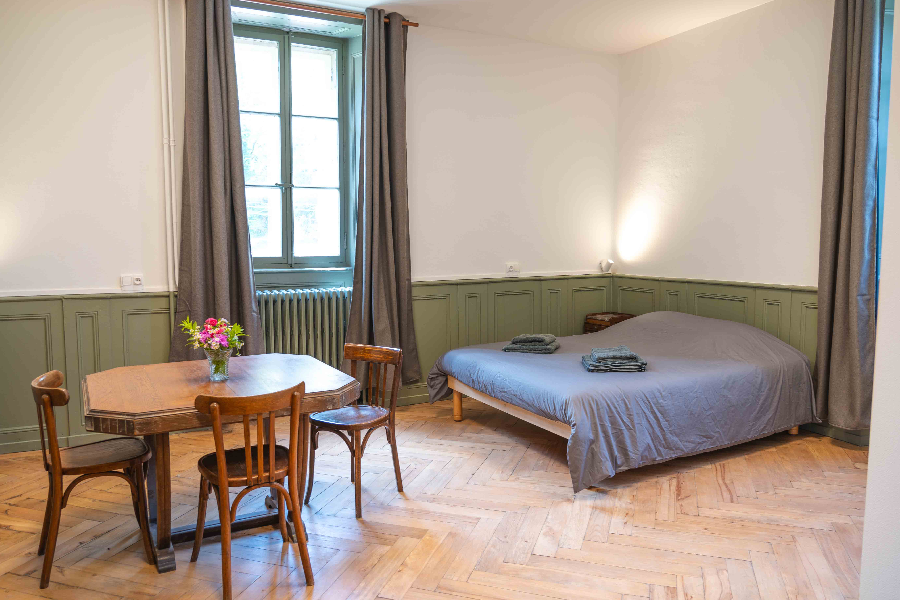 Chambre lit double - val de consolation