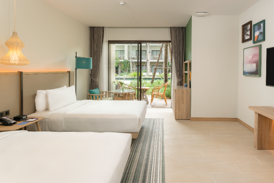 2 Double Standard Pool Access - Bed - Holiday Inn Resort Samui Bophut Bech