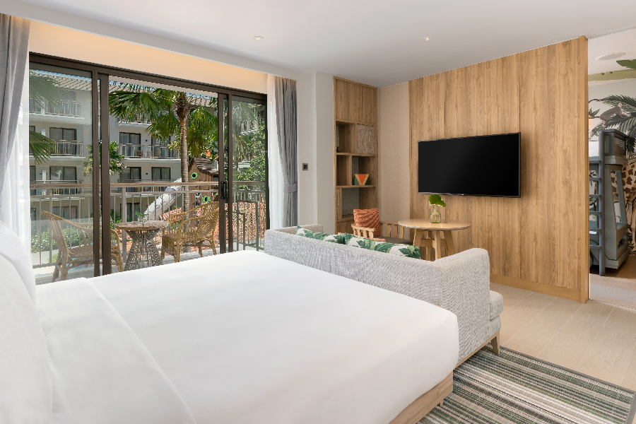 1 King 1 Bunk Bed Kids Theme Playground View - Holiday Inn Resort Samui Bophut Beach
