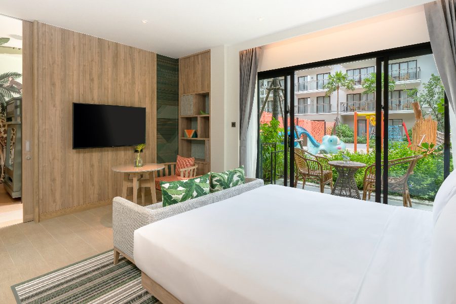 King 1 Bunk Bed Kids Theme Playground Access - Holiday Inn Resort Samui Bophut Beach