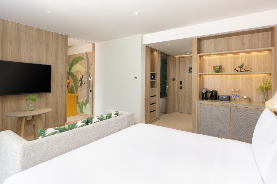 King 1 Bunk Bed Kids Theme Playground Access - Holiday Inn Resort Samui Bophut Beach