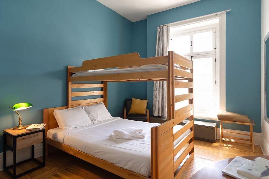 Plusieurs types de chambres privées sont disponibles. - François Ozan