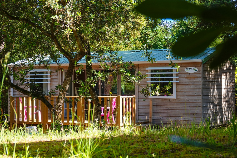 mobil-home 33 m² - deux chambres et deux salles de bains - Camping des pins soulac