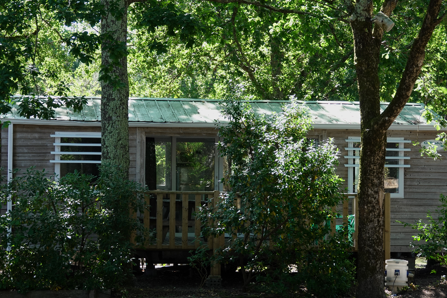 mobil-home 33 m² deux chambres et deux salles de bains - camping des pins soulac