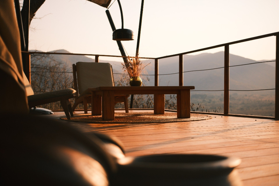 Private Balcony - Mkomazi Wilderness Retreat