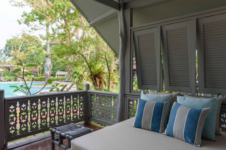 Villa Pool View Patio - Paradise Beach Resort Samui