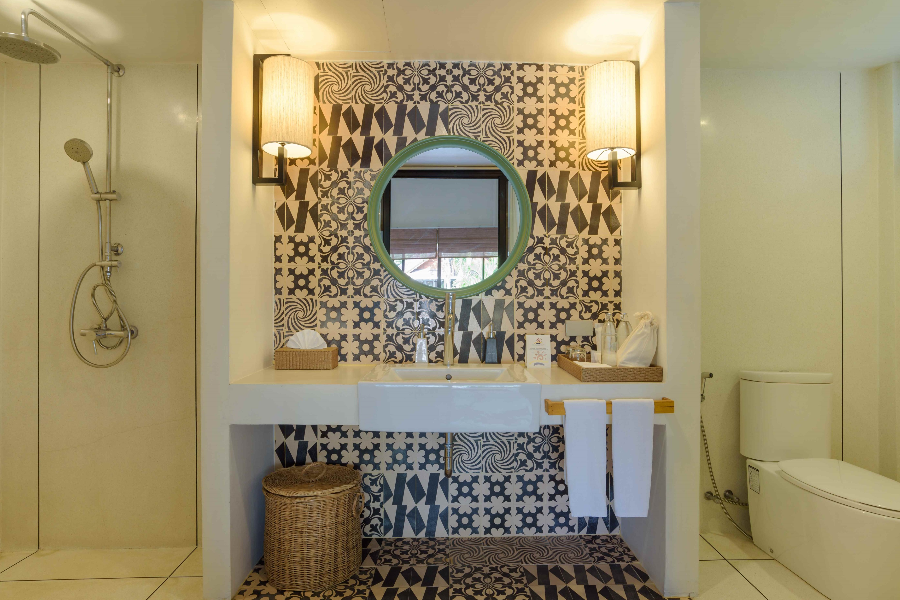 Villa Pool View Bathroom - Paradise Beach Resort Samui