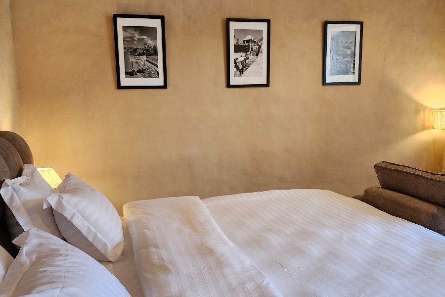 Literie King Size Haut de Gamme - The Anja Reserve Lodge
