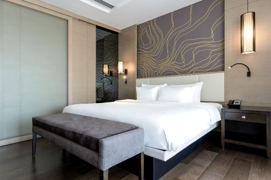 Junior Suite with Lounge Access and Terrace - Radisson Collection Muscat, Hormuz Grand