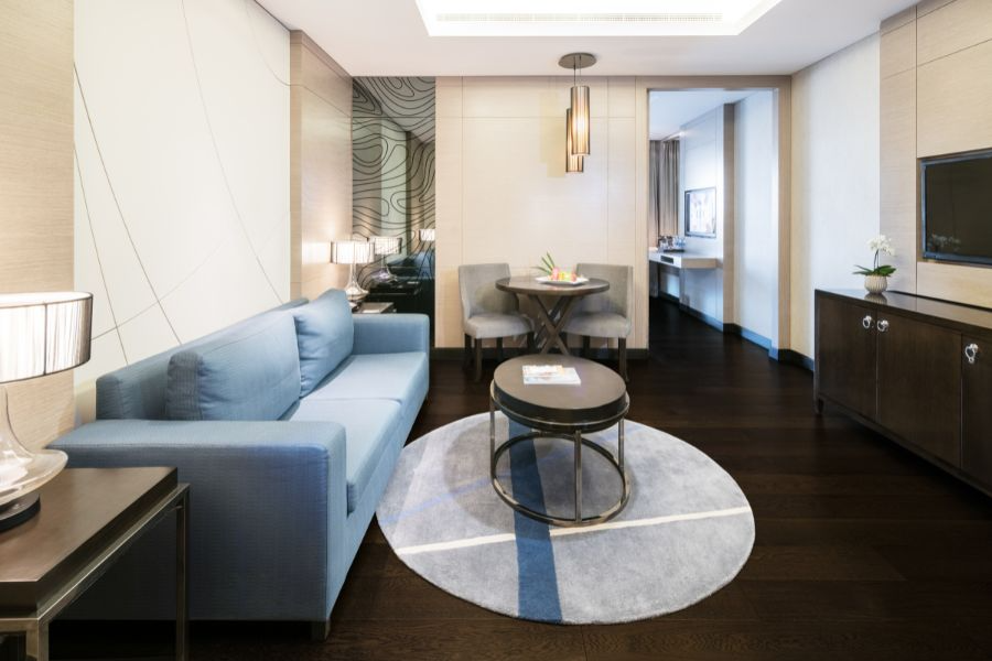 Junior Suite with Lounge Access and Terrace - Radisson Collection Muscat, Hormuz Grand
