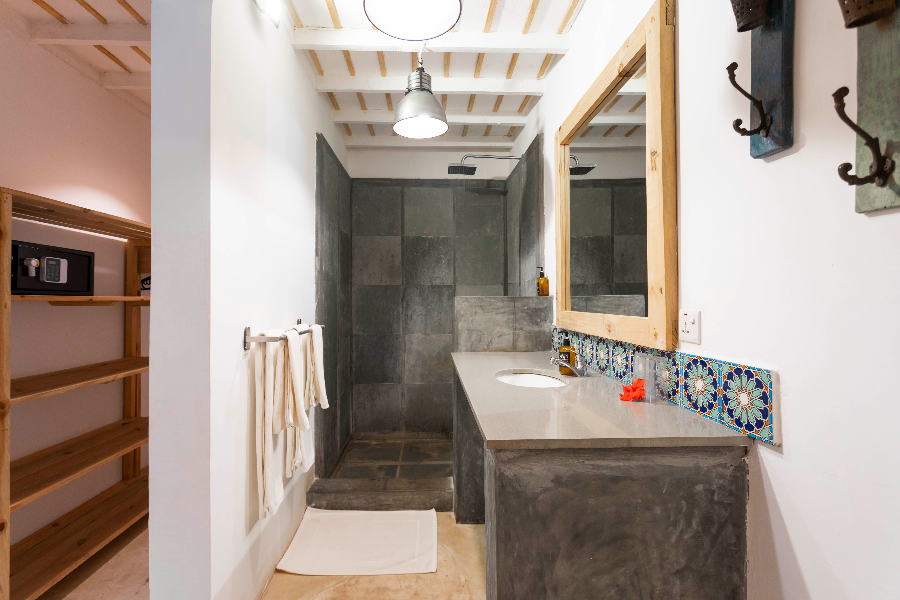 Beach Suite bathroom - Our Zanzibar Hotel Group