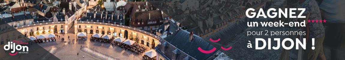 Remportez un séjour de prestige pour 2 personnes à Dijon !
