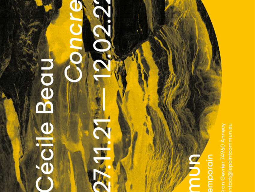 Affiche exposition - © Cécile Beau