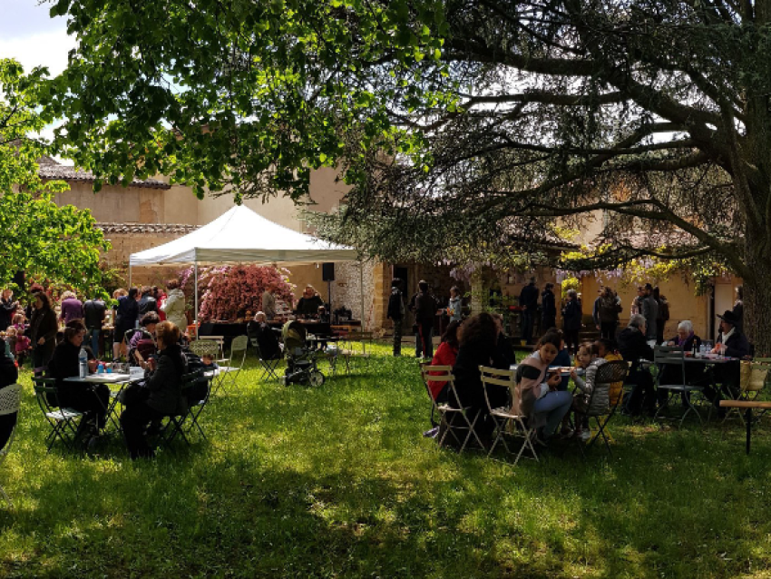 Dîner sous les tilleuls, dans le parc du château - © Maison-Théâtre de Machy