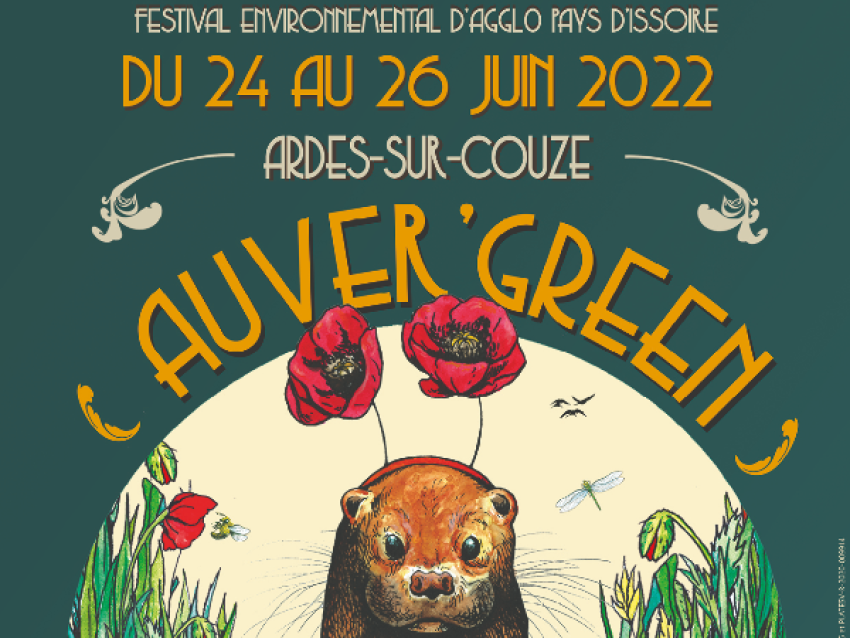 Affiche du Festival Auver'Green 2022 - © Agglo Pays d'Issoire