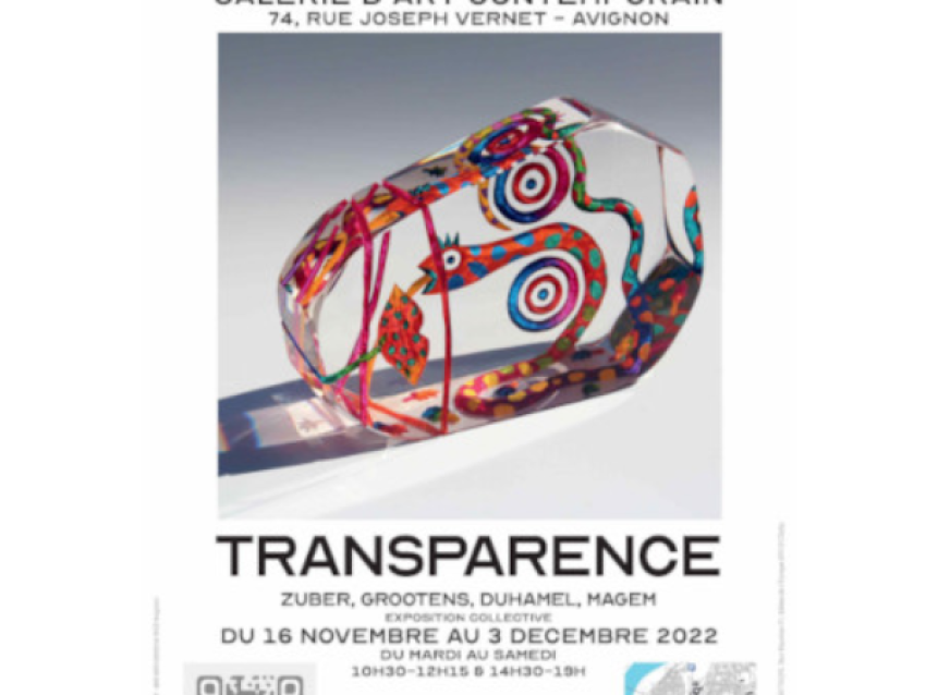 Exposition Transparence à la galerie Le Cube Vernet à Avignon - © Le Cube Vernet - Laozilab - 2022