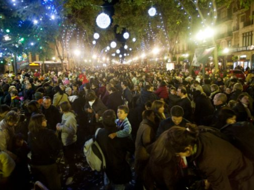 Fête pour l’allumage des décorations de Noël - © Montse Riera