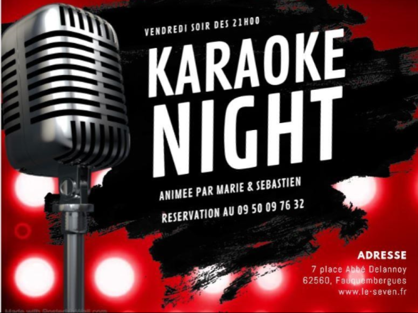 Soirée Karaoké tous les 3ème Vendredis