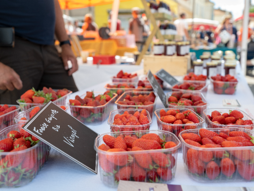 LA FETE DE LA FRAISE DES FLEURS ET DU VIN !