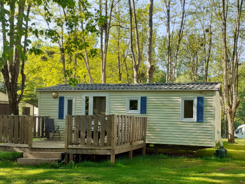 camping l'Amitié au bord de l'eau à Trébas TARN-mobil homes - camping l'Amitié au bord de l'eau à Trébas