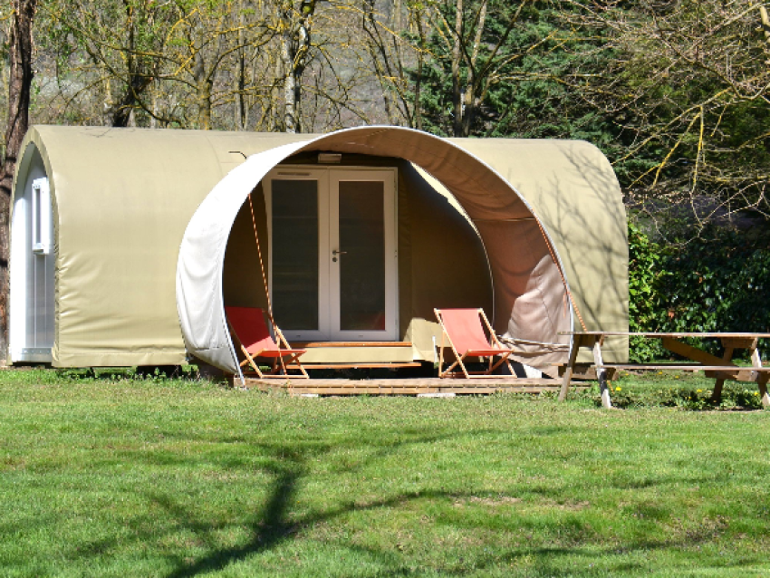 camping l'Amitié au bord de l'eau à Trébas TARN-coco sweet hébergement insolite - camping l'Amitié au bord de l'eau à Trébas