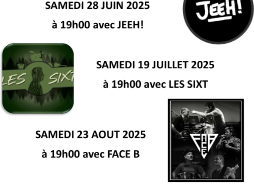Soirée concert gratuite