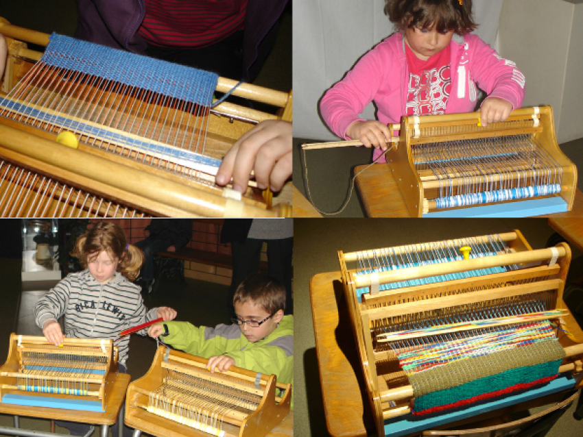 atelier tissage - musée du textile