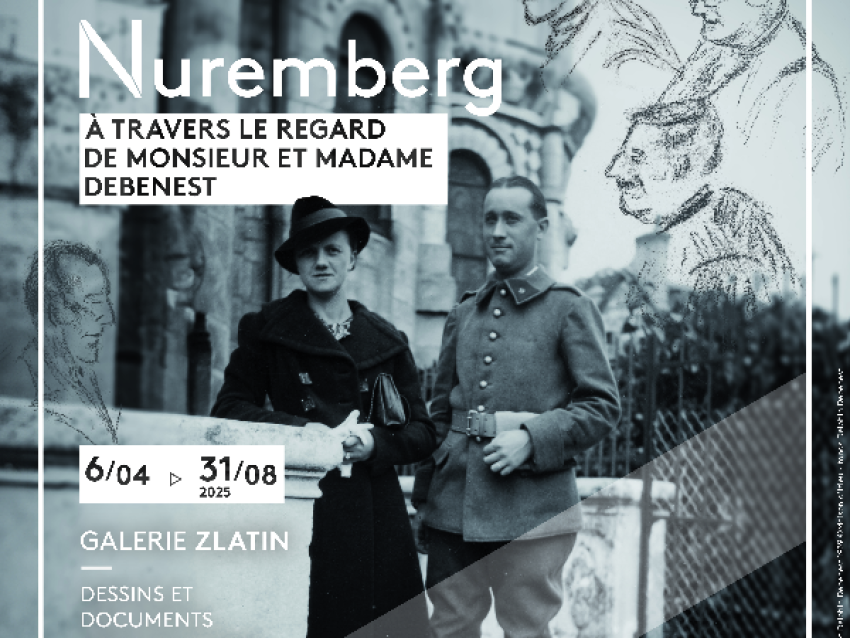 Nuremberg à travers le regard de Monsieur et Madame Debenest – Dans les collections de la Maison d’Izieu