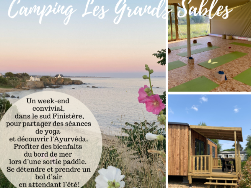 yoga ayurveda paddle - camping les grands sables