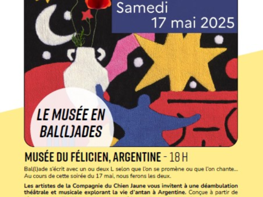 Nuit Européenne des musées / le musée en bal(l)ades