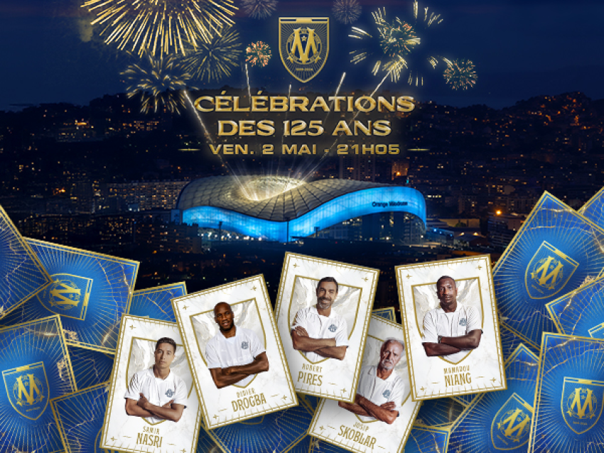Célébrations des 125 ans de l'OM