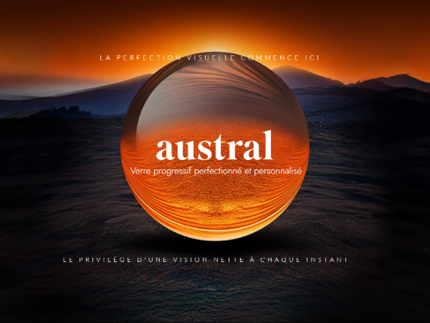 Verre Progressif - Gamme Exception - Austral - AlphaOptique