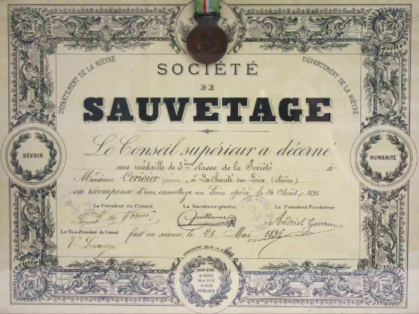Animation : Gestes de Loire, Sauver