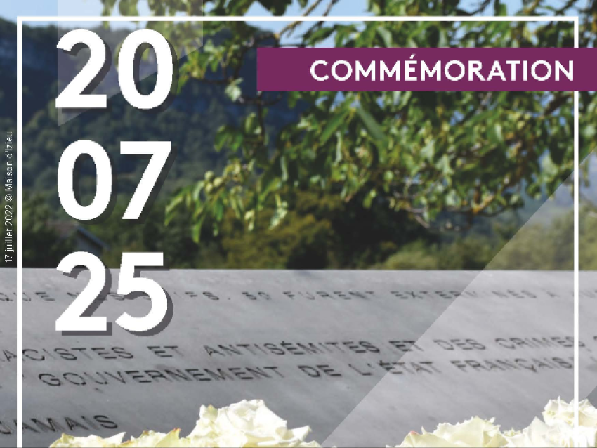 Journée Nationale – Commémoration publique