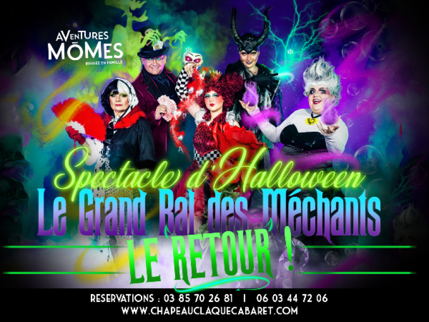 Spectacle Familial d'Halloween - Le Grand Bal des Méchants