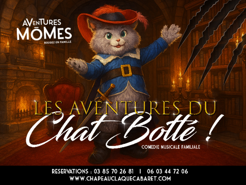 Spectacle Familial de l'été - Les Aventures du Chat Botté !