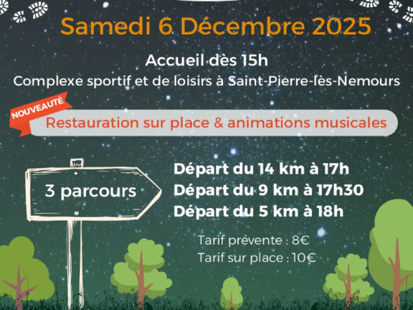 NOS SENTIERS AU CLAIR DE LUNE