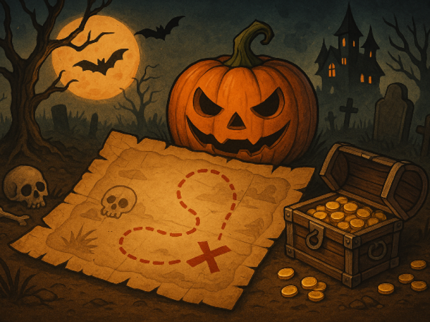 Chasse au trésor hantée - Spéciale Halloween au château de Lordat