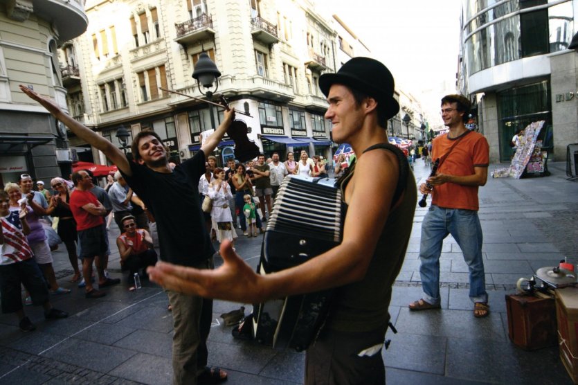 Ambiance dans la rue Knez Mihailova. - © National Tourism Organisation of Serbia