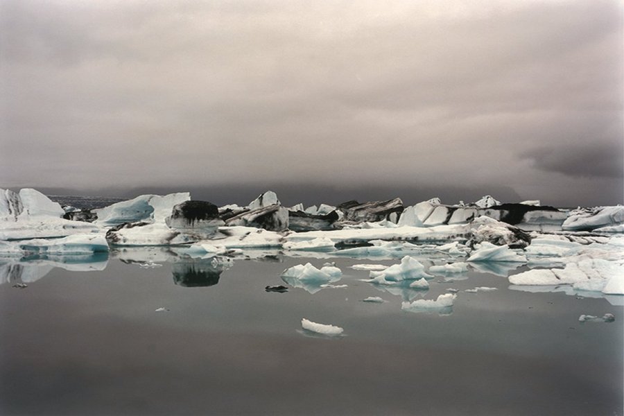 Horizon 6 - 2000, Elina Brotherus. 
Œuvre présente à l'exposition.