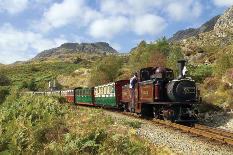The Ffestiniog Railway (Rheilffordd Ffestiniog en gallois). - © Muriel PARENT