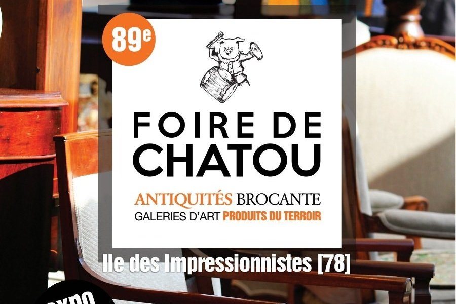 Afiiche de la Foire du Chatou 2014.